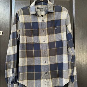 Men’s long sleeve button-down shirt, Express brand, size medium